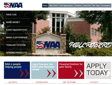 Tablet Screenshot of naaroberts.com